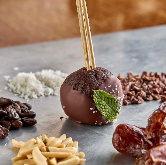 Mocha Mint Laced Truffles