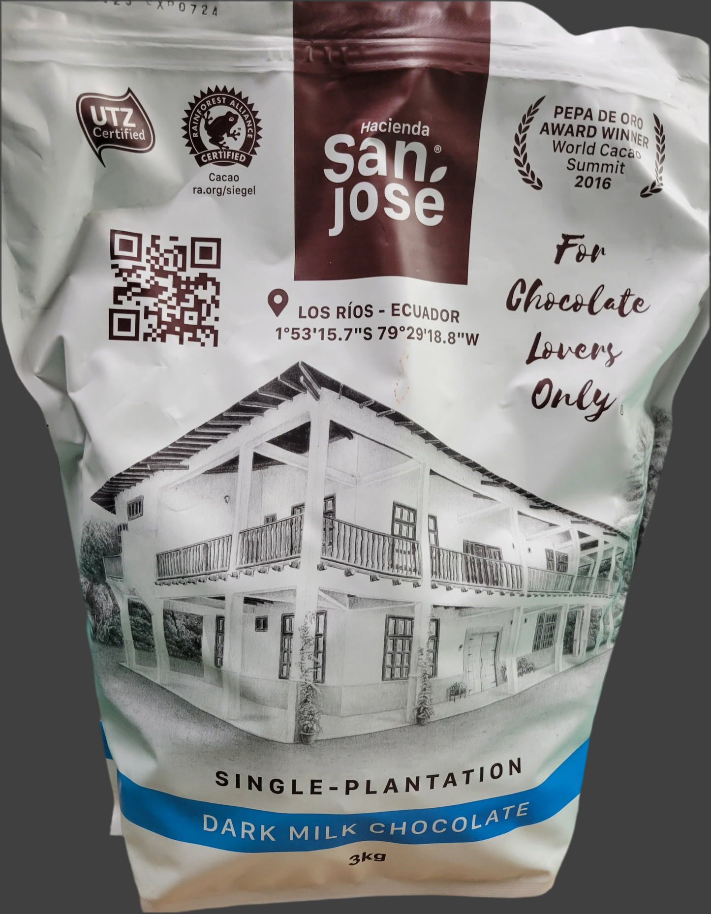 Dark Milk Chocolate Discs