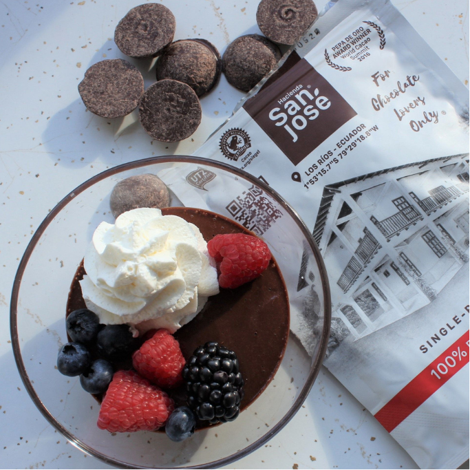 100% Dark Chocolate Discs