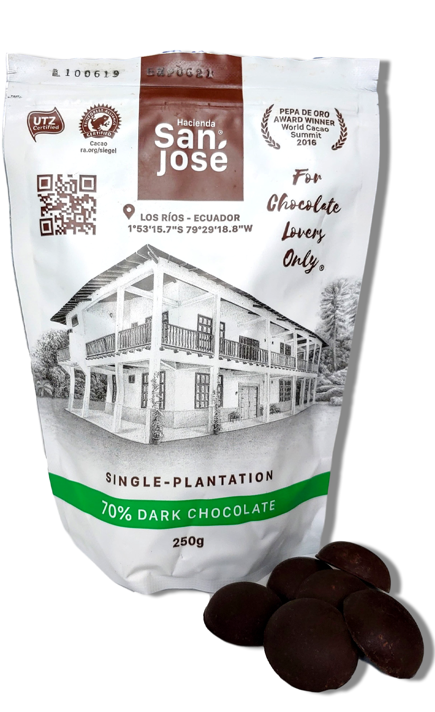 70% Classic Dark Chocolate Discs