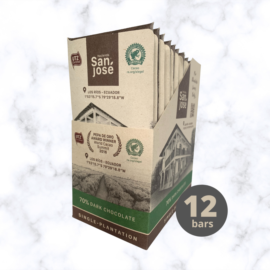 70% Classic Dark Chocolate Bars