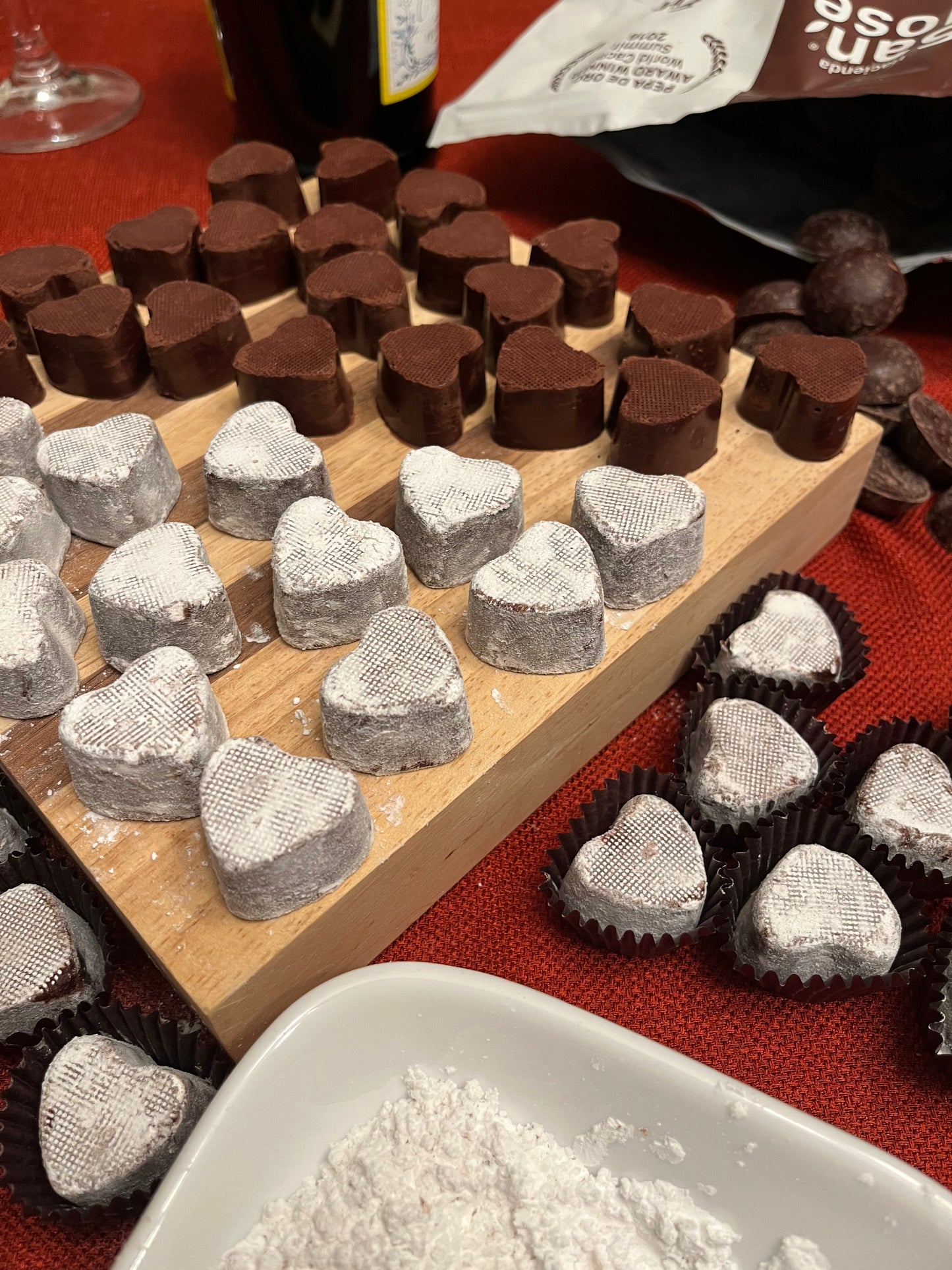 Champagne chocolate truffles-6 PCs