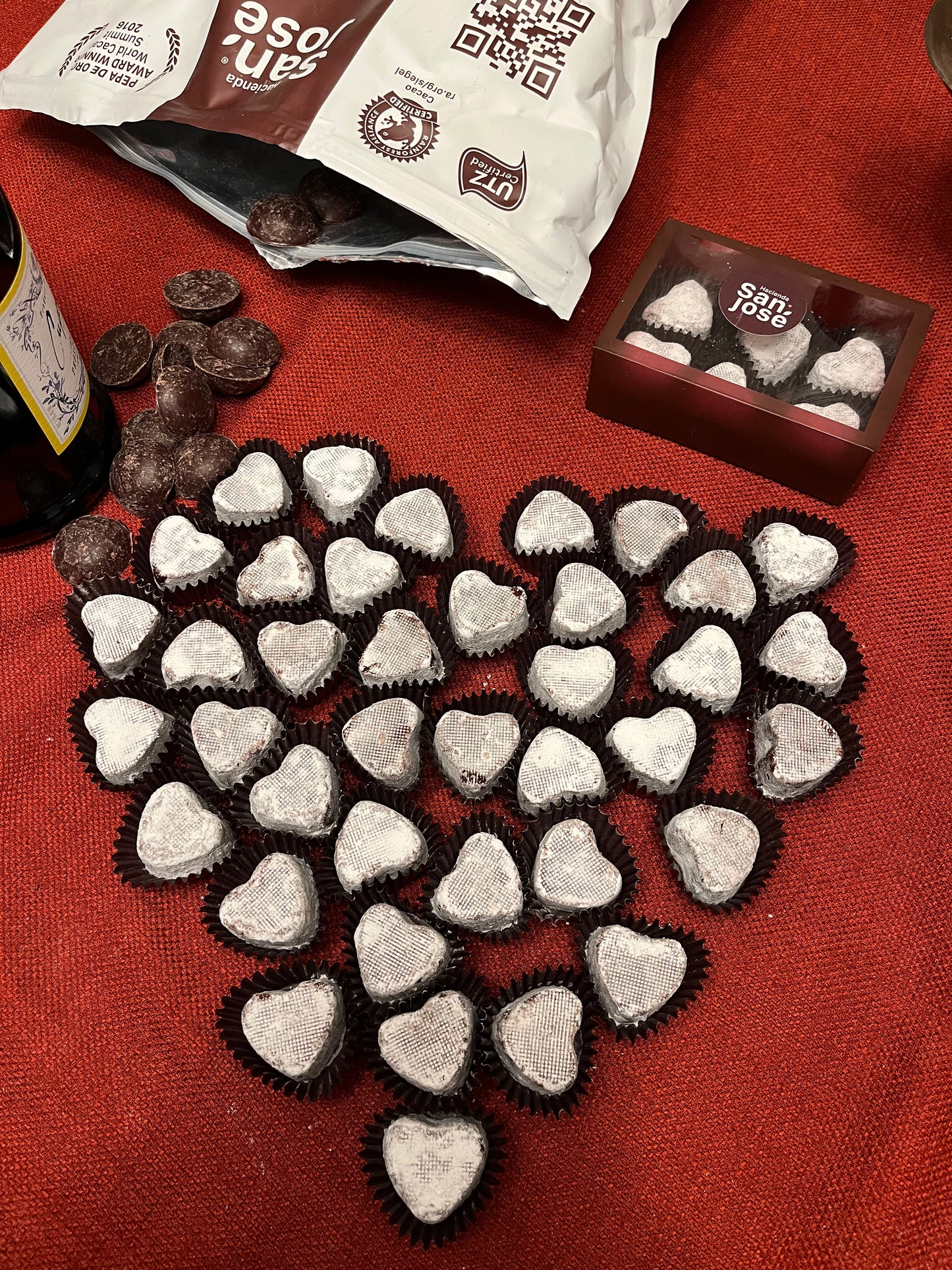 Champagne chocolate truffles-6 PCs