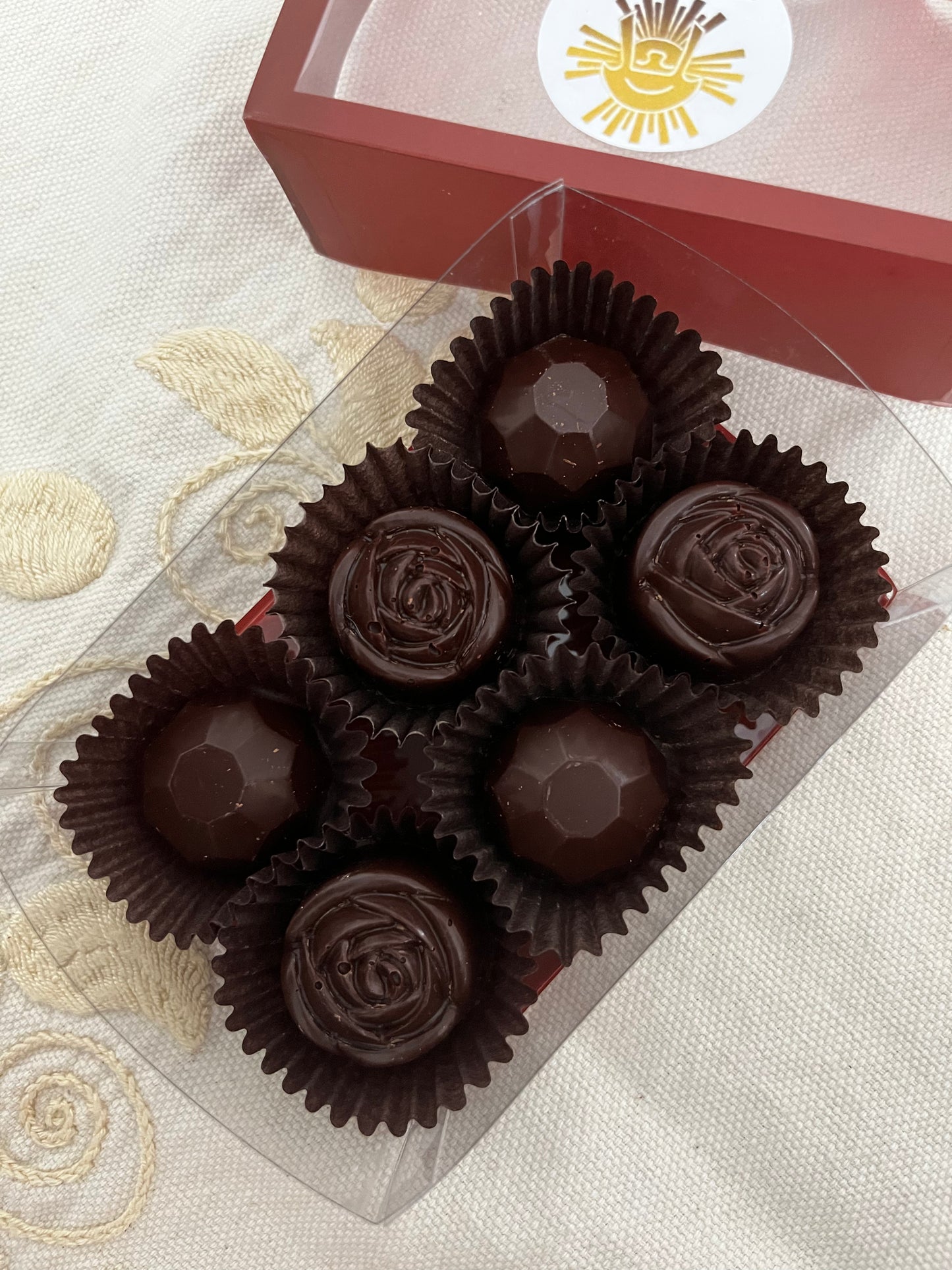 6 Piece Truffle Box