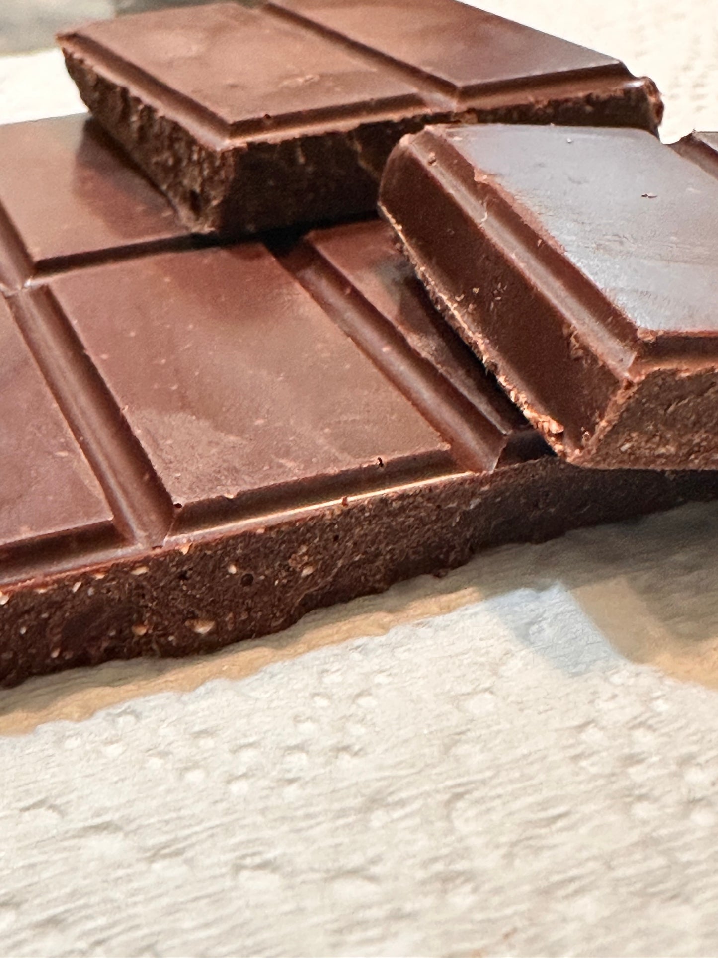 Handcrafted Gianduja Chocolate bar - 2.47oz