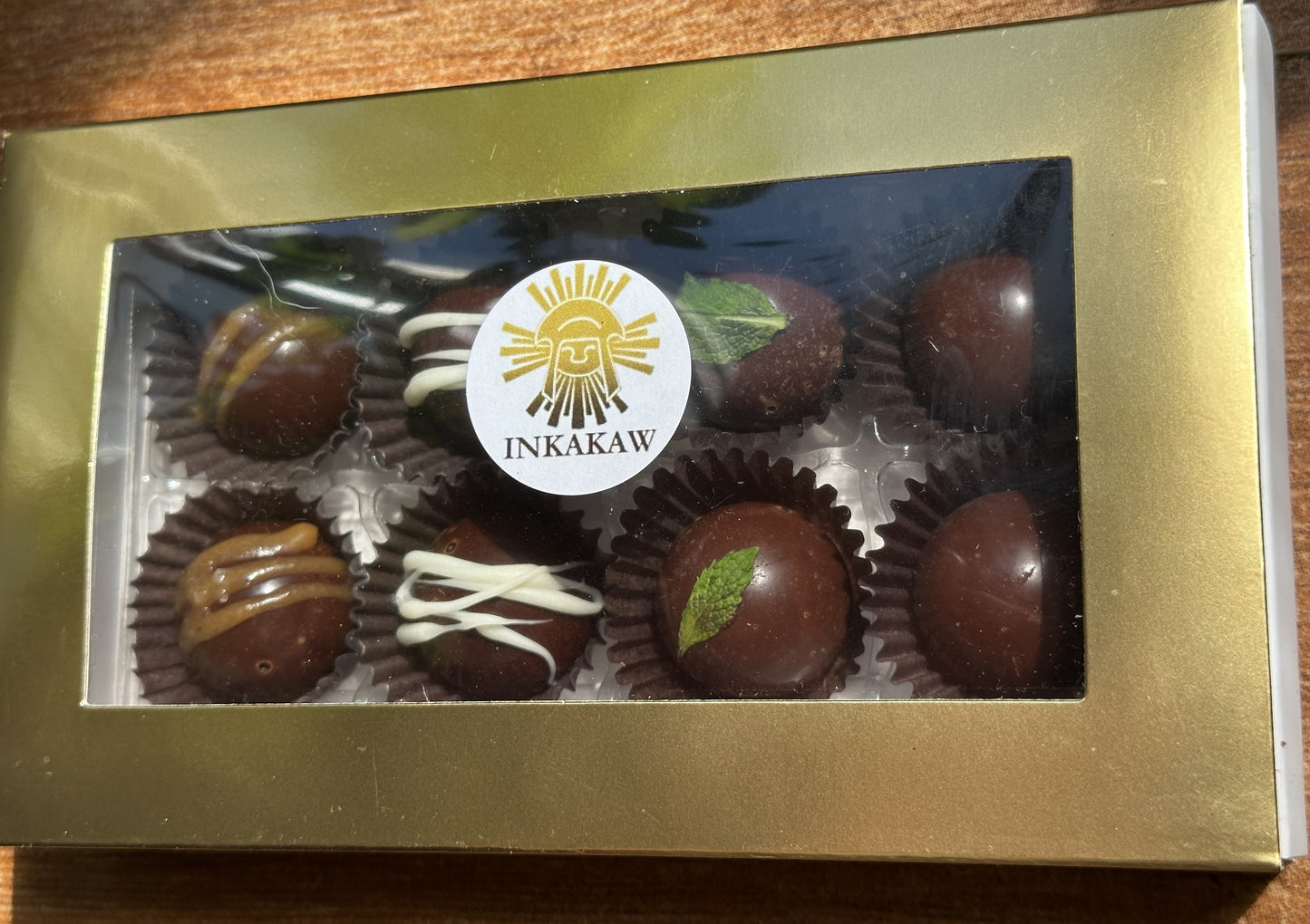 Chocolate Ganache Truffle Box - 8 pieces/box