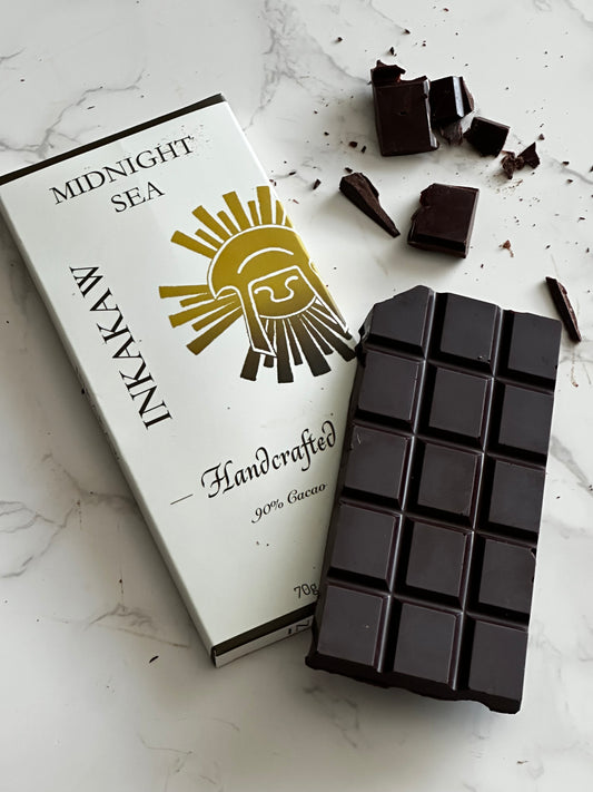 Handcrafted 90% Cacao Bar