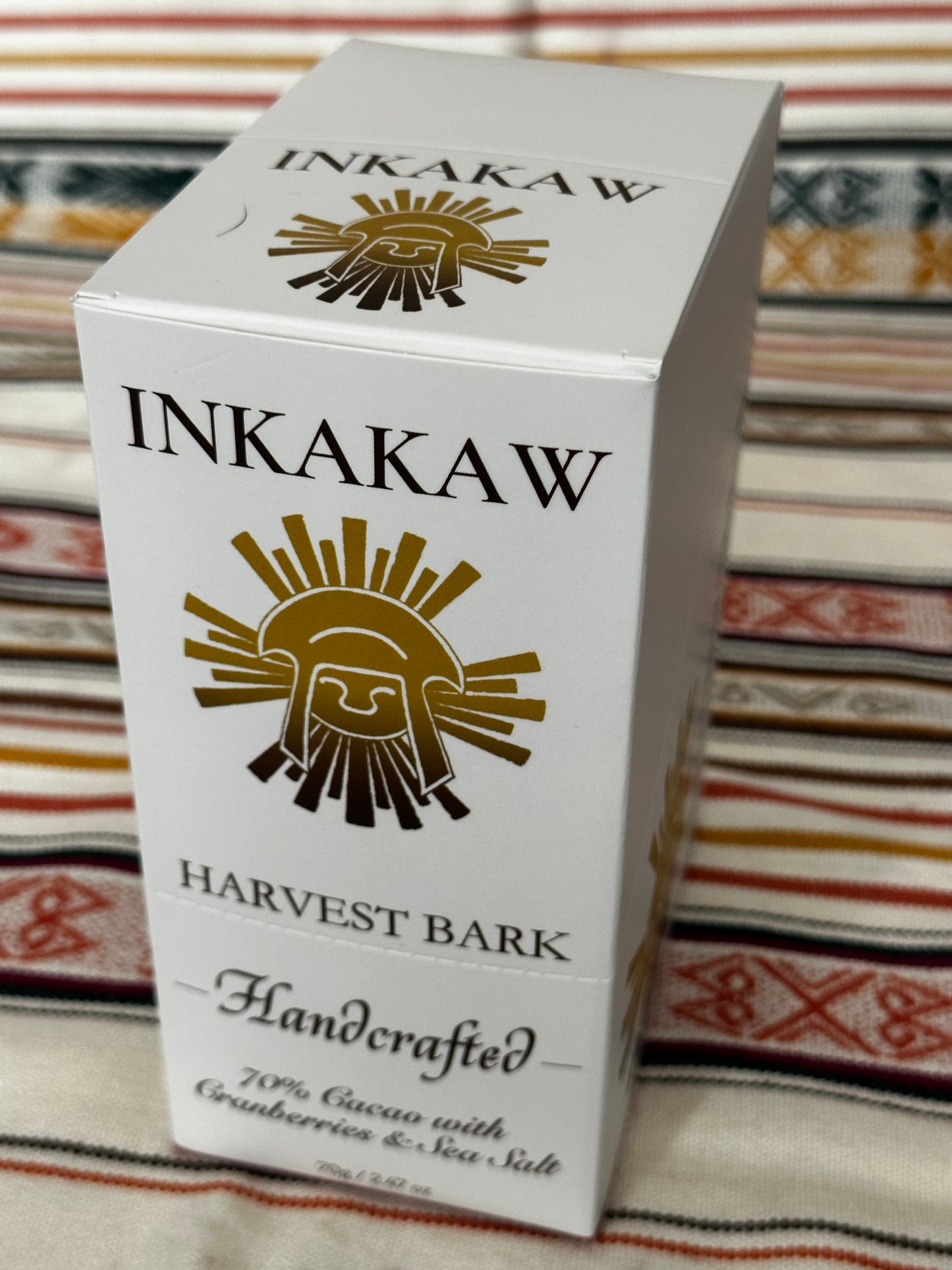 Handcrafted 90% Tart cherry & Rosemary Chocolate Bar