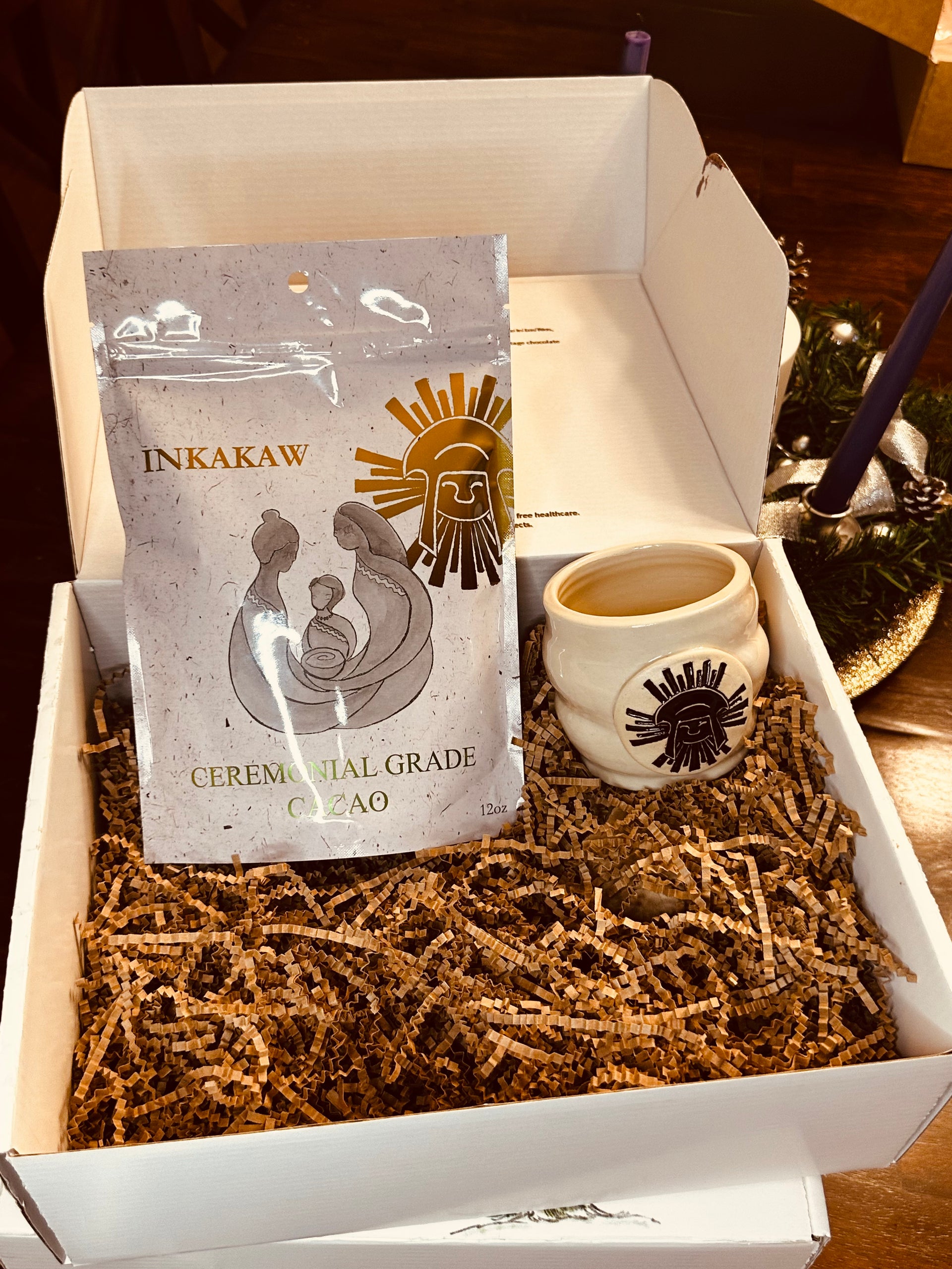 Ceremonial Cacao Gift Box – Inkakaw & Chocolate San Jose