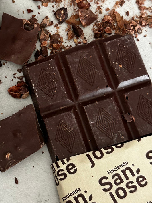 80% Dark Chocolate with Nibs bar