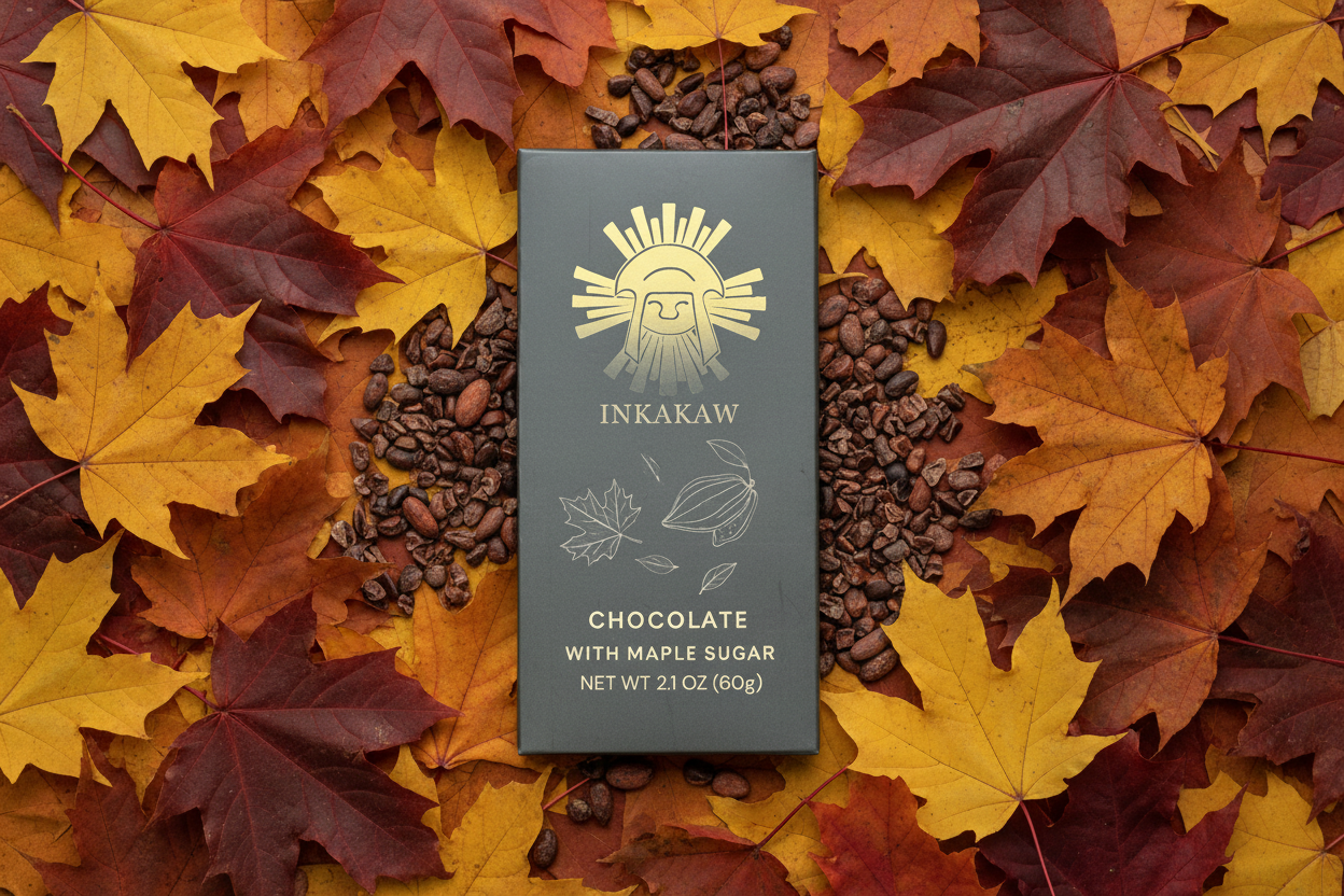 Handcrafted Jungle 70% – Maple Sugar Dark Chocolate. - 2.12 oz