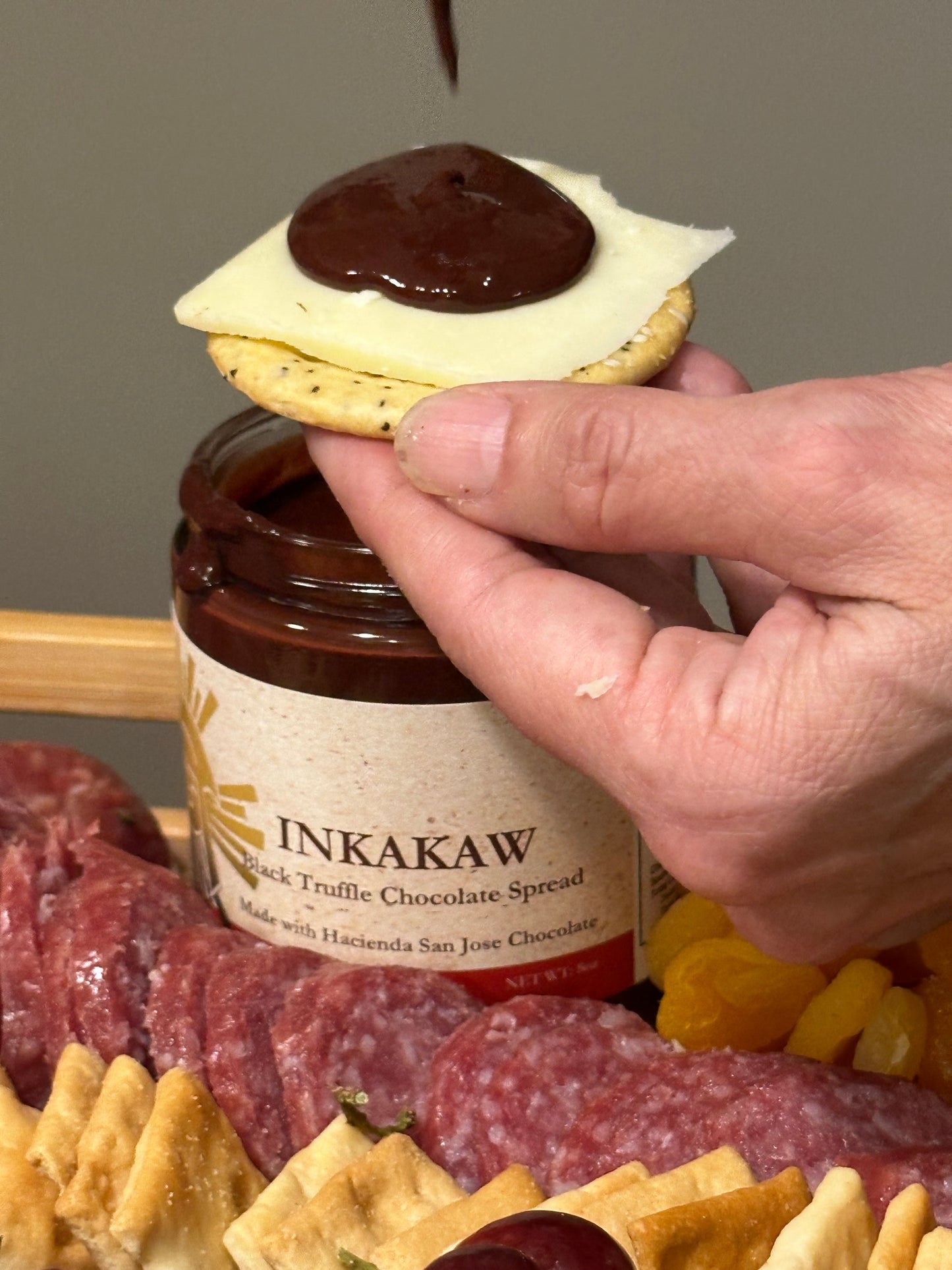 Black Truffle Chocolate spread.