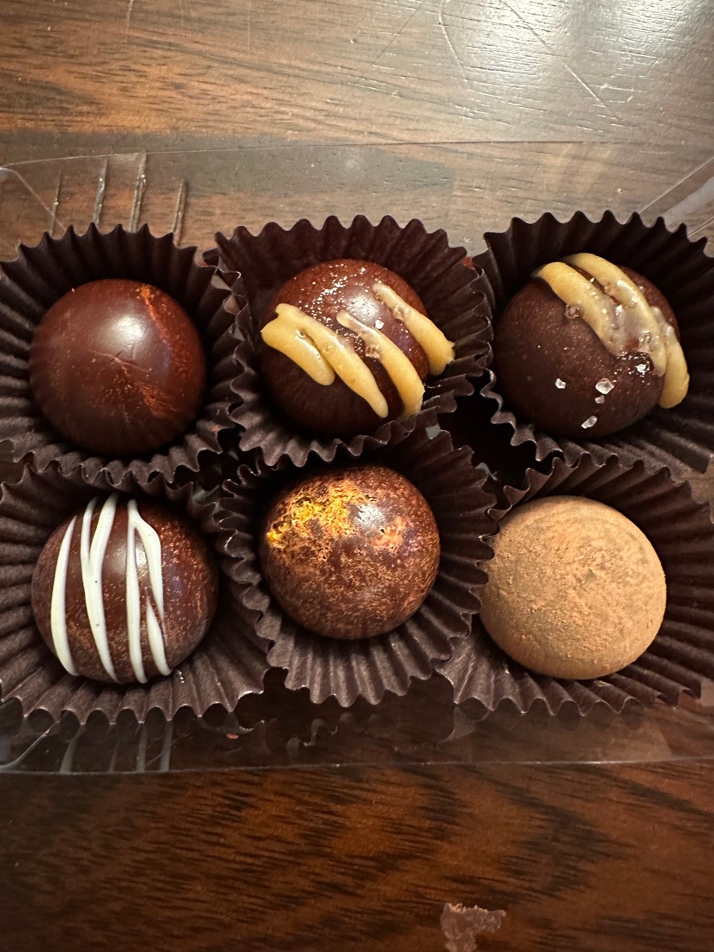 Chocolate Ganache Truffle Box -6 pieces/box