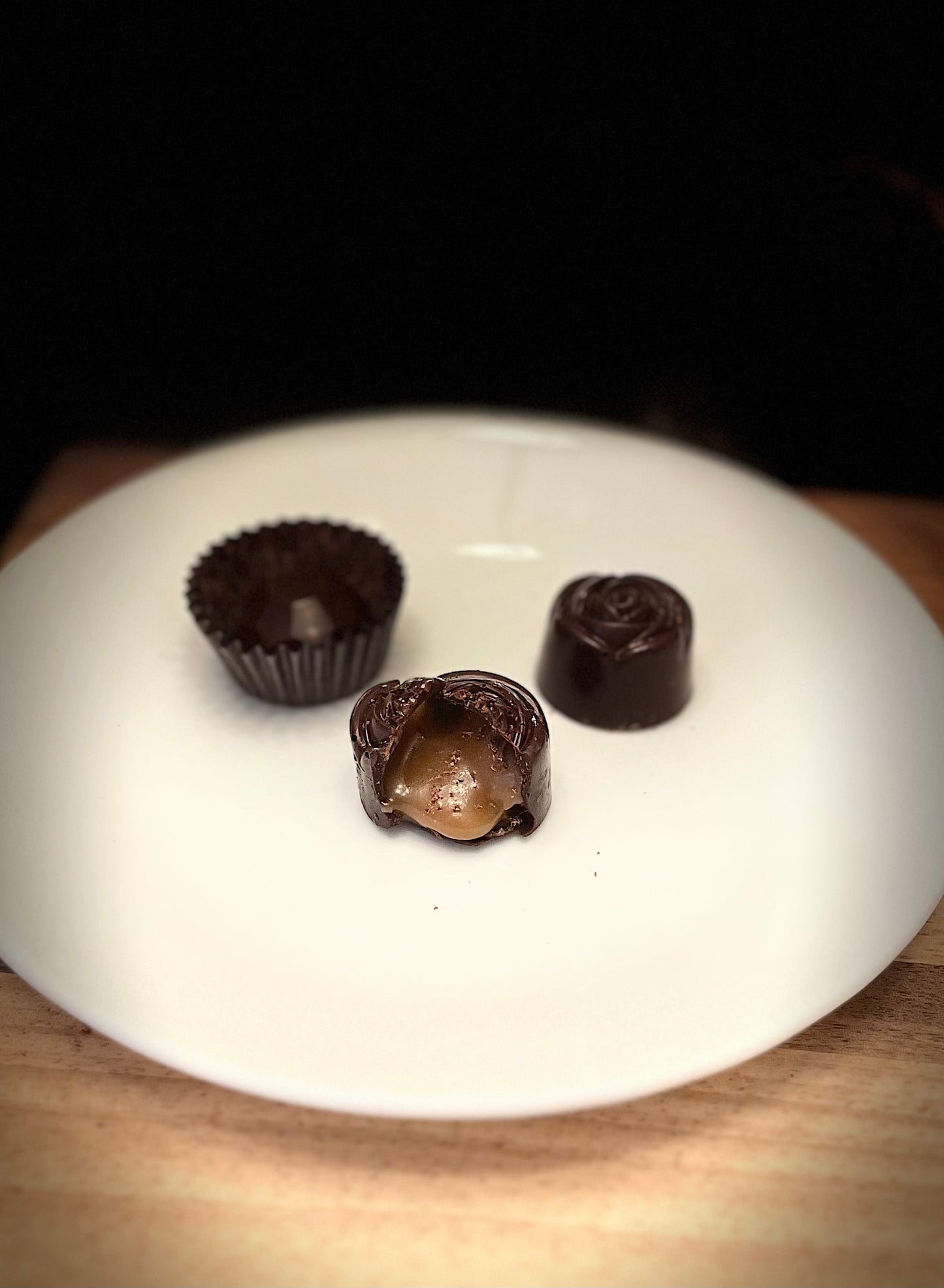 Tempered Chocolate Truffle Box- 6 pieces/box